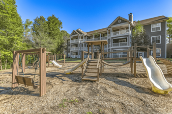 Play area at Elan at Mallard Creek Apartment Homes, North Carolina